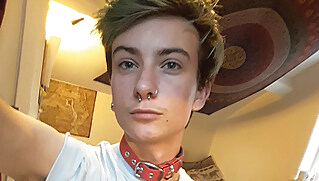 gay masturbation Trans Boy Olly Loves To Play With Toys - Olly Jackson - TXXXMStudios gay solo male